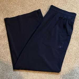 GAPFIT Dark Blue wide leg cropped